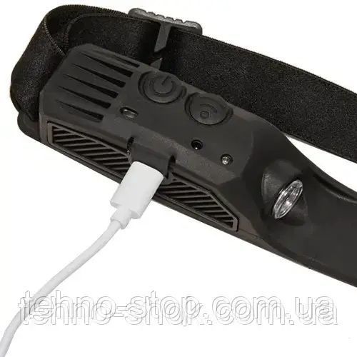 ЛІХТАР НАЛОБНИЙ BL-W689/G28-LM+COB (WHITE+RED), MOTION SENSOR, LI-ION АКУМ., ЗП TYPE-C