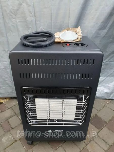 Газовый инфракрасный обогреватель HARLEM RS 42 полный комплект баллон 27л шланг редуктор