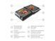Гриль контактный 3000 Вт BBQ BITEK BT-2681